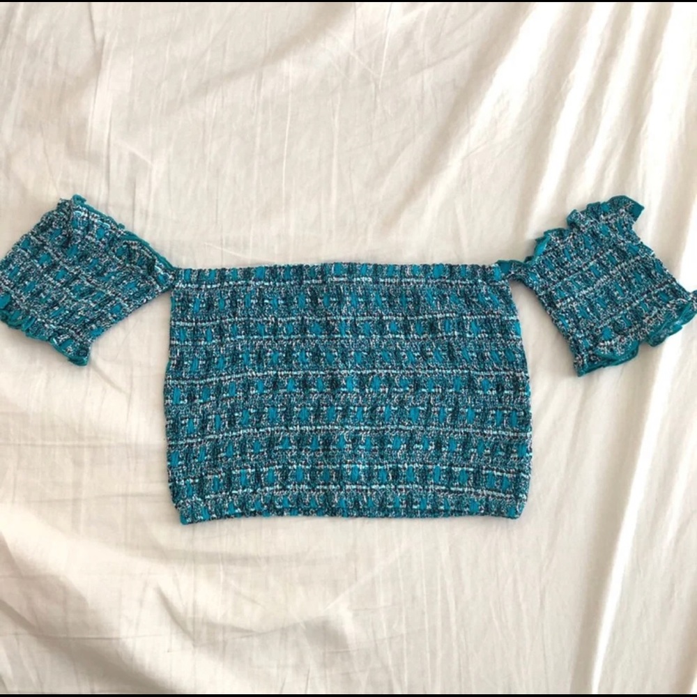 Verge Girl Off The Shoulder Crop Top